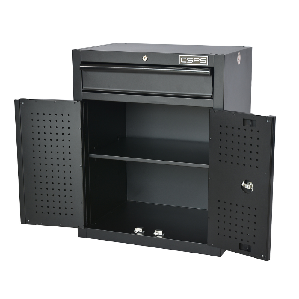 Tủ dụng cụ CSPS 61cm - 01 hộc kéo màu đen